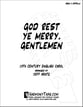God Rest Ye Merry, Gentlemen SSAA choral sheet music cover